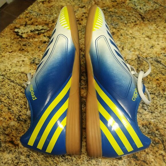 Adidas RARE Predito LZ in Men's Shoes Size 11 G64952 White Blue Indoor Soccer - Picture 6 of 12